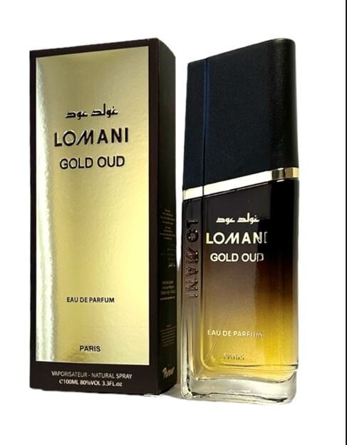 Meeste tualettvesi Lomani Gold Oud EDT, 100 ml цена и информация | Meeste parfüümid | kaup24.ee