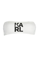 Bikiinid naistele Karl Lagerfeld Beachwear KL22WTP02, valge hind ja info | Naiste ujumisriided | kaup24.ee