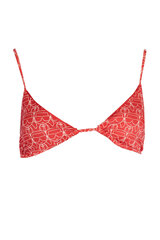 Bikiinitop naistele Karl Lagerfeld Beachwear KL22WTP13, punane hind ja info | Naiste ujumisriided | kaup24.ee