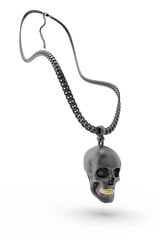 Ожерелье на рубашку с черепом, Metalmorphose - MTMJ321 цена и информация | Украшения на шею | kaup24.ee