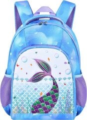 Детский школьный рюкзак Wawsam Русалочка 3D цена и информация | Школьные рюкзаки, спортивные сумки | kaup24.ee