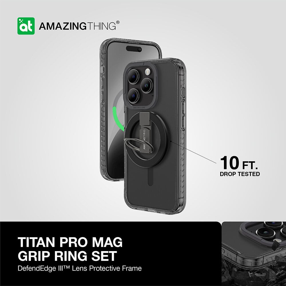 Amazing Thing Titan Pro Mag Ring Grip hind ja info | Telefoni kaaned, ümbrised | kaup24.ee