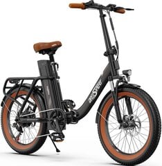 Elektrijalgratas OneSport OT16, 20", must цена и информация | Электровелосипеды | kaup24.ee