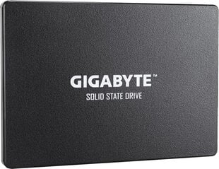 SSD|GIGABYTE|480GB|SATA 3.0|Kirjutuskiirus 480 MBait/s|Lugemiskiirus 550 MBait/s|2,5"|TBW 200 TB|MTBF 2000000 tundi|GP-GSTFS31480GNTD цена и информация | Внутренние жёсткие диски (HDD, SSD, Hybrid) | kaup24.ee