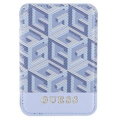 Guess Wallet Card Slot GUWMSHGCFSEB MagSafe GCube stripe niebieski|blue GUWMSHGCFSEB цена и информация | Женские кошельки, держатели для карточек | kaup24.ee