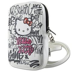 Hello Kitty Torebka HKPBPDGPHE biały|white Graffiti Kitty Head HKPBPDGPHE цена и информация | Hello Kitty Одежда, обувь и аксессуары | kaup24.ee