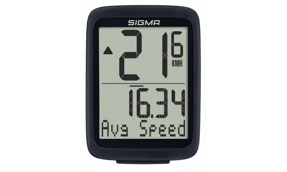 Rattakompuuter Sigma BC 8.0 WR, must hind ja info | Jalgratta tööriistad, hooldustooted | kaup24.ee