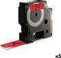 Lamineeritud Lint Sildimasinatele Dymo D1 45807 LabelManager™ Punane Must 19 mm (5 Ühikut) цена и информация | Printeritarvikud | kaup24.ee