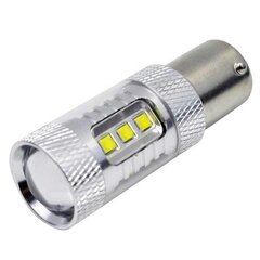 12/24V 80W 382 1156 Bau15s p21w valge LED pirn hind ja info | Autopirnid | kaup24.ee