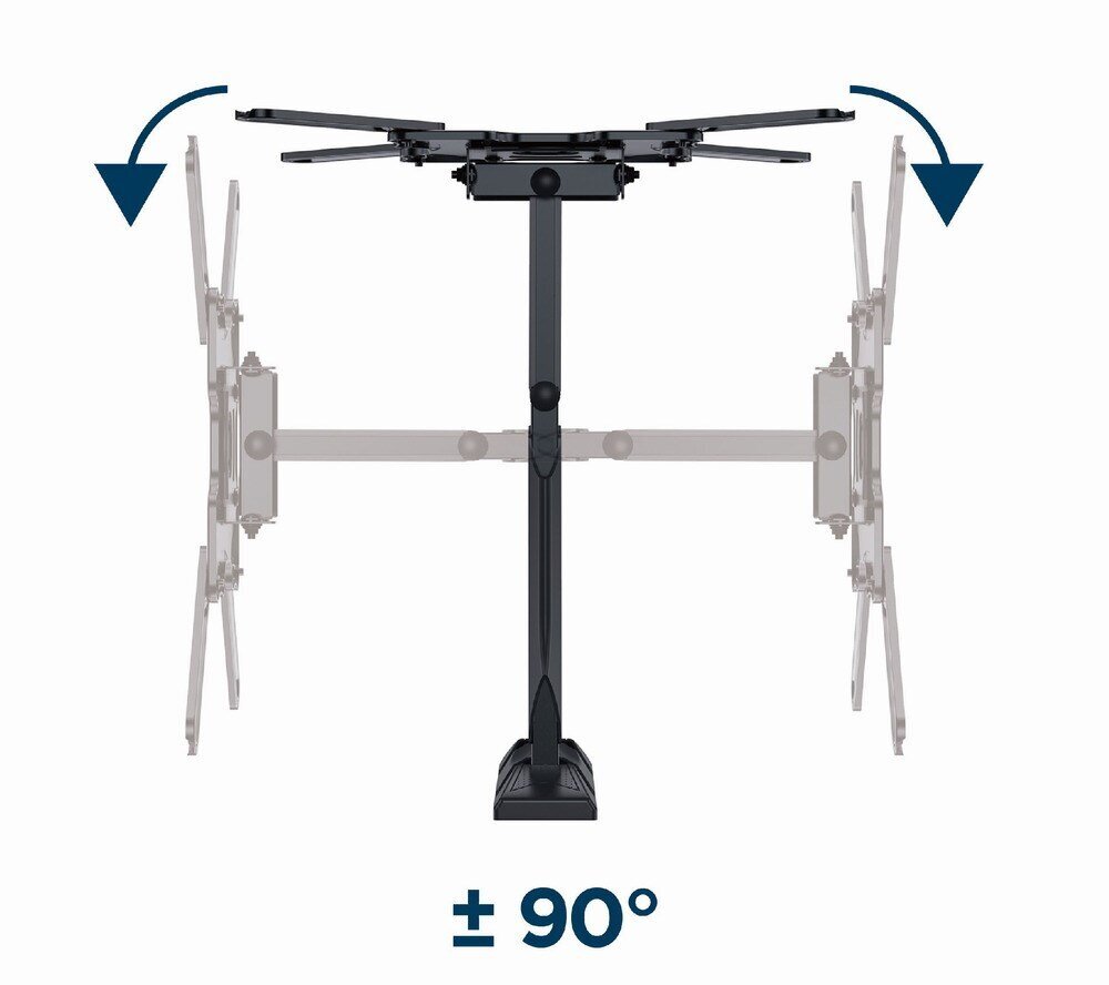 Gembird WM-55ST-01 hind ja info | Monitori hoidjad | kaup24.ee