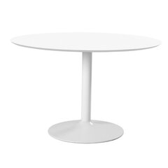 Обеденный стол Actona Ibiza, белый цена и информация | Кухонные и обеденные столы | kaup24.ee