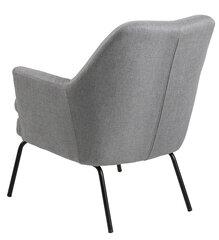Кресло Chisa, серое/черное цена и информация | Кресла в гостиную | kaup24.ee