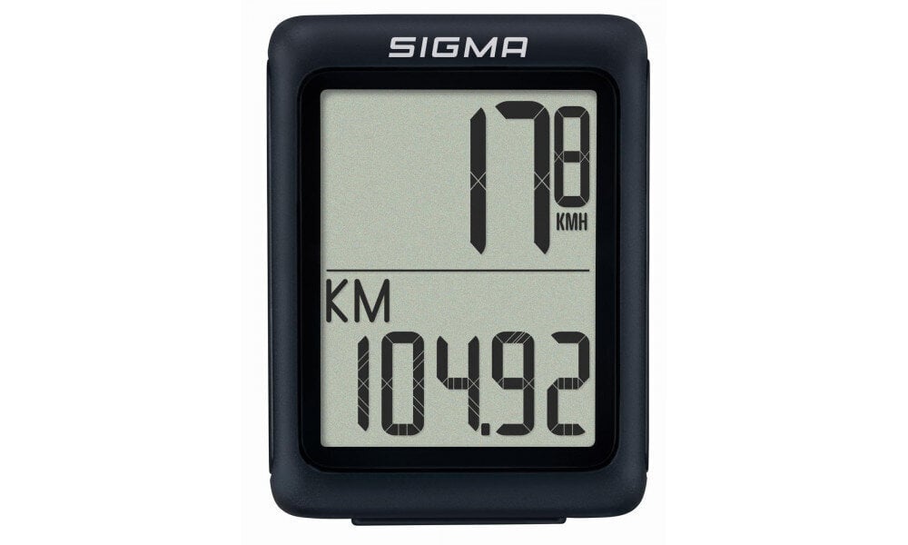 Rattakompuuter Sigma BC 5.0 Wlats, must hind ja info | Jalgratta tööriistad, hooldustooted | kaup24.ee