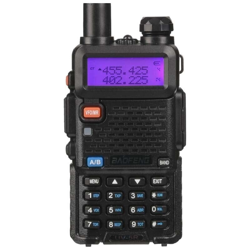 Raadiosaatja Baofeng UV-5R kõrvaklappide ja FM-raadio vastuvõtjaga hind ja info | Raadiosaatjad | kaup24.ee