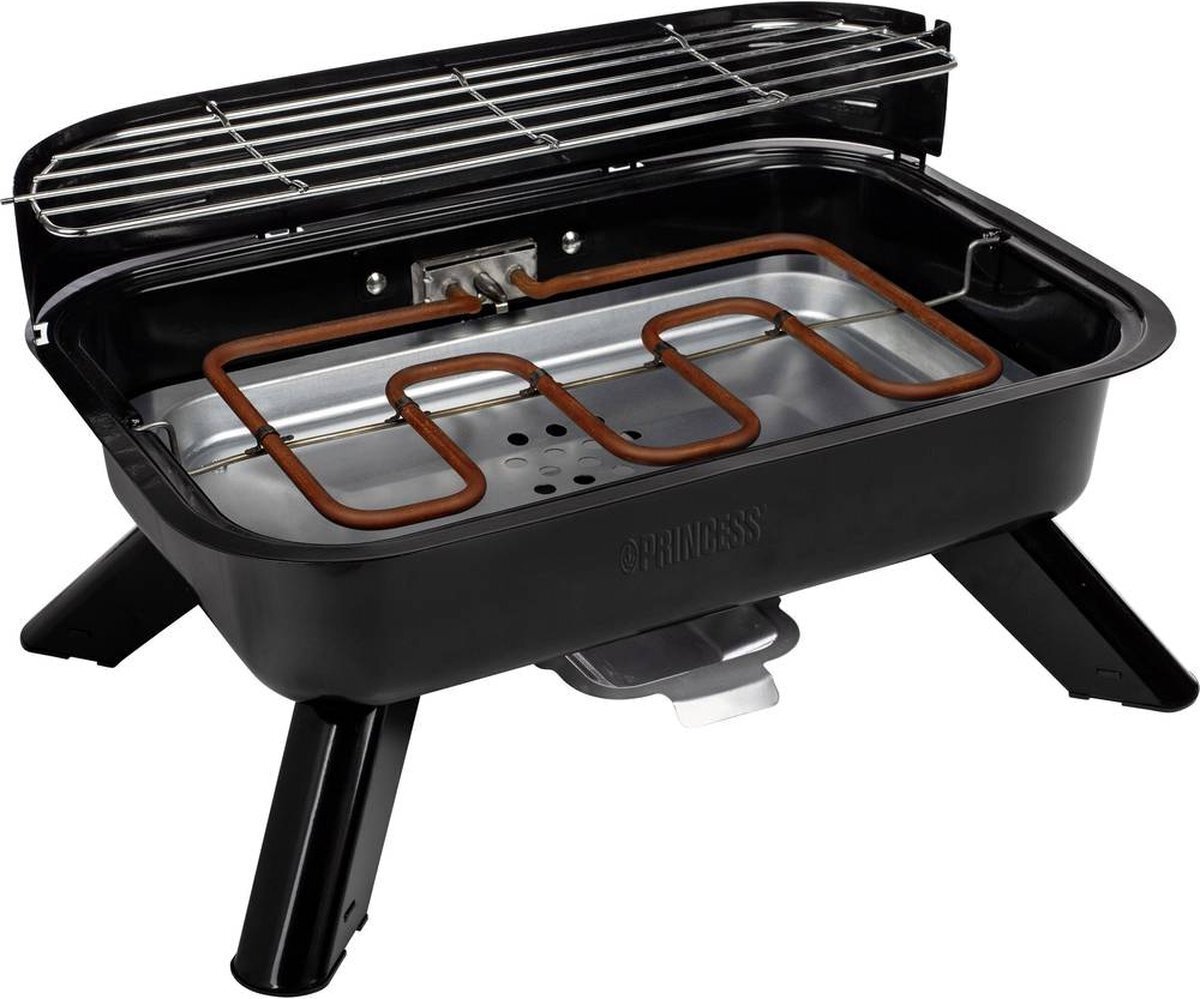 Elektriline grill Princess Hybrid 112252 BBQ, 440x285 mm, must hind ja info | Grillid | kaup24.ee