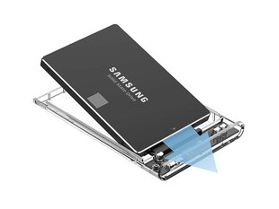 Fusion 2,5" внешний корпус для HDD SATA III | USB 3.0 прозрачный цена и информация | Адаптеры и USB-hub | kaup24.ee