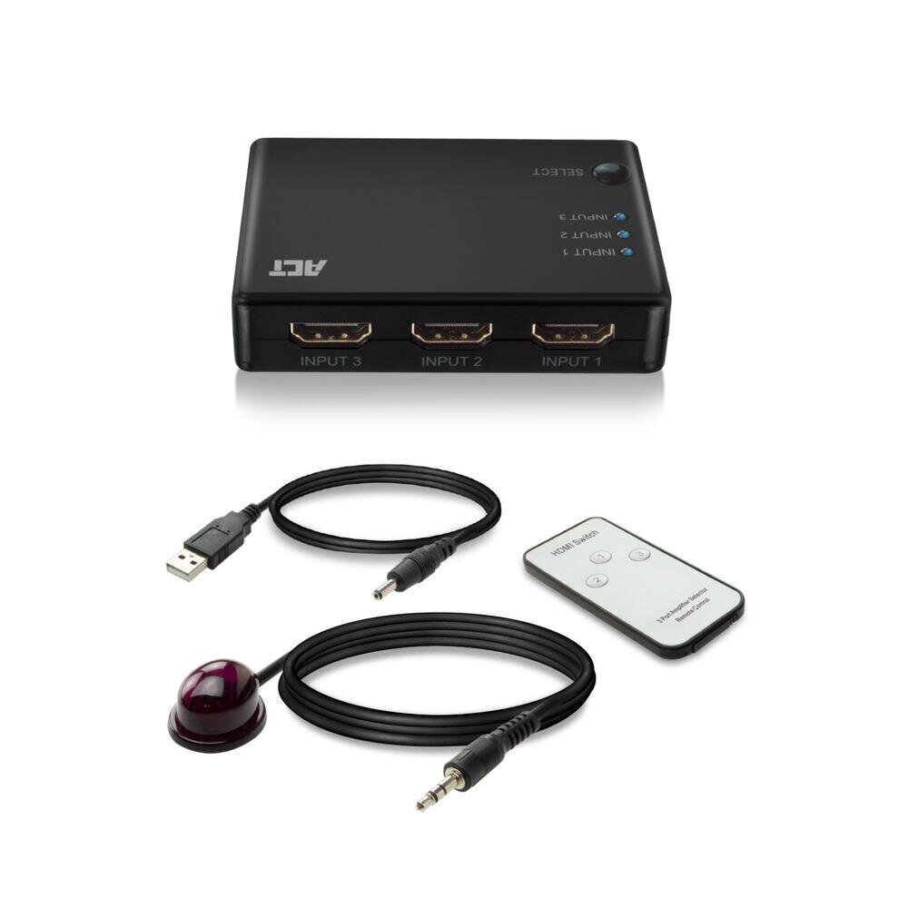 ACT AC7845 цена и информация | USB jagajad, adapterid | kaup24.ee