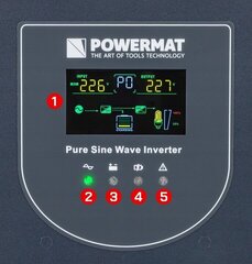 Powermat PM-UPS-2500MP hind ja info | Toiteplokid (PSU) | kaup24.ee