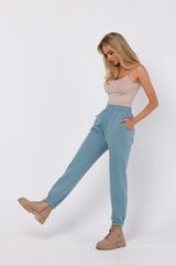 Vabaaja püksid naistele Made of Emotion, sinine hind ja info | Naiste püksid | kaup24.ee