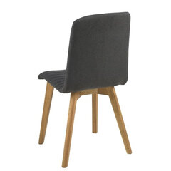2 tooli komplekt Arosa, tumehall hind ja info | Söögilaua toolid, köögitoolid | kaup24.ee