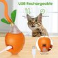 Interaktiivne mänguasi kassidele Smart Cat Ball Carrot Haplix hind ja info | Mänguasjad kassidele | kaup24.ee
