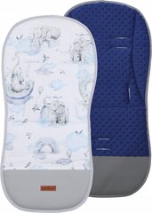 Вставка для коляски Babymam, blue, 80x40 cm цена и информация | Аксессуары для колясок | kaup24.ee