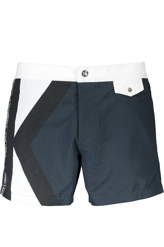 Ujumispüksid meestele Karl Lagerfeld Beachwear, must hind ja info | Ujumispüksid, shortsid | kaup24.ee