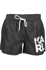 Ujumispüksid meestele Karl Lagerfeld, must hind ja info | Ujumispüksid, shortsid | kaup24.ee