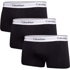 Lühikesed püksid meestele Calvin Klein 50784, must, 3 tk цена и информация | Мужские трусы | kaup24.ee