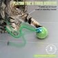 Interaktiivne nutikas mänguasi kassidele pallike Smart Cat Ball Green цена и информация | Mänguasjad kassidele | kaup24.ee