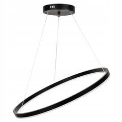 Rippuv LED-lamp, must-valge hind ja info | Rippvalgustid | kaup24.ee