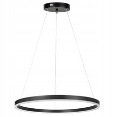 Rippuv LED-lamp, must-valge hind ja info | Rippvalgustid | kaup24.ee