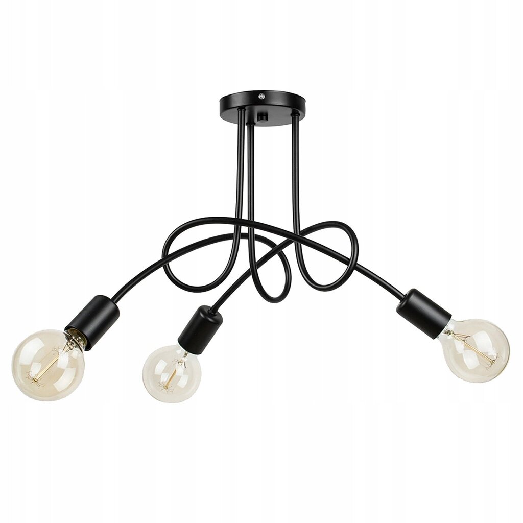 Led-lux laelamp, must hind ja info | Laelambid | kaup24.ee