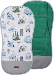 Вставка для коляски Babymam, green, 80x40 cm цена и информация | Аксессуары для колясок | kaup24.ee