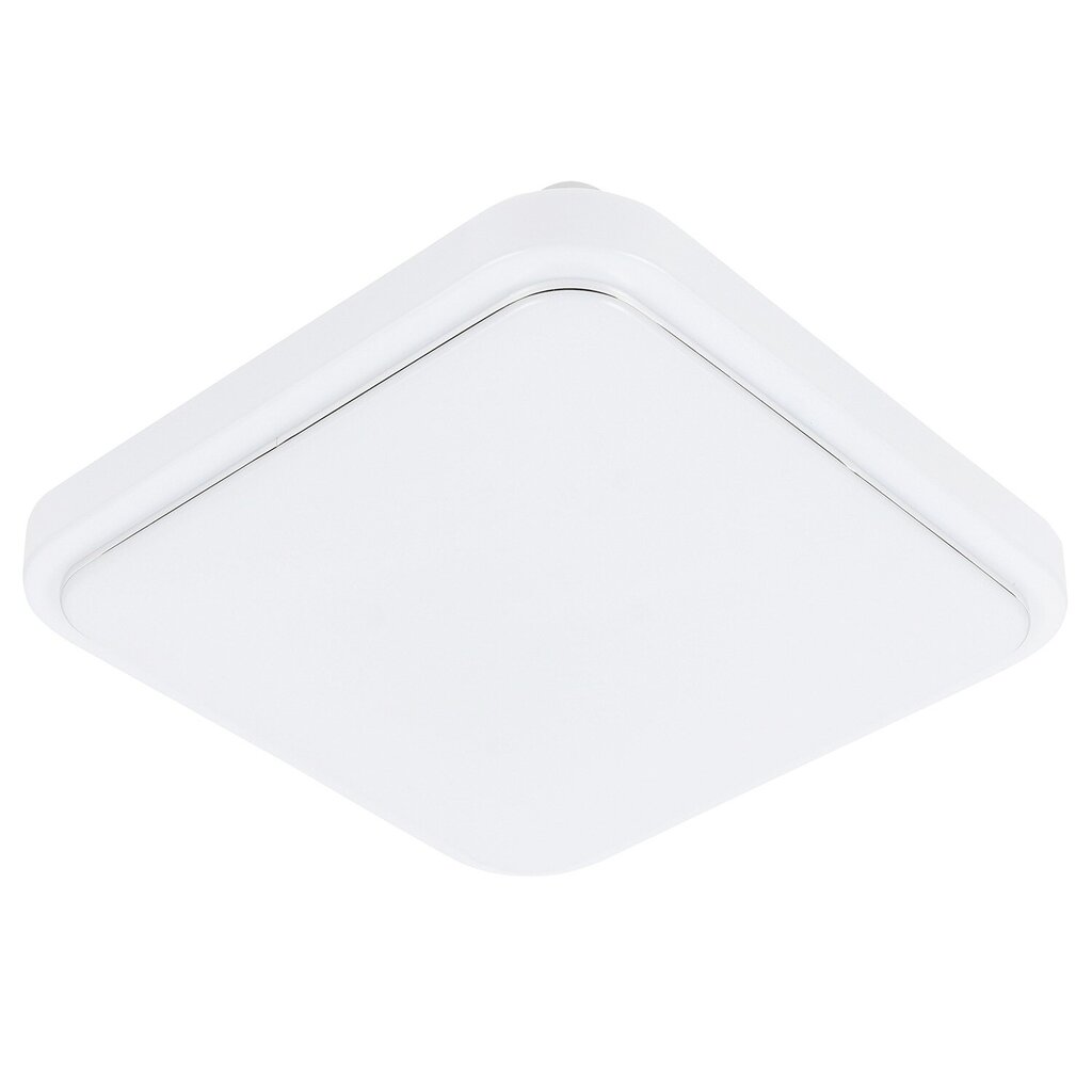 LED laevalgusti, 33x33cm, puldiga, valge hind ja info | Laelambid | kaup24.ee