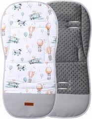 Вставка для коляски Babymam, gray, 80x40 cm цена и информация | Аксессуары для колясок | kaup24.ee