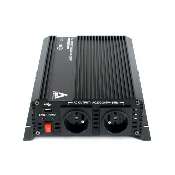 Inverter DC/AC AZO Digital IPS-3200, 12/230V 3200W hind ja info | Generaatorid | kaup24.ee