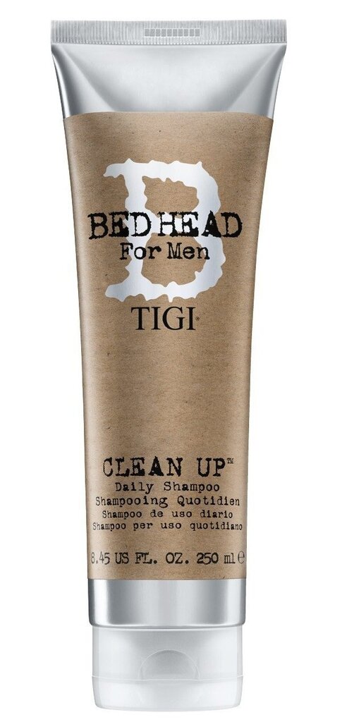 Šampoon igapäevaseks kasutamiseks Tigi Bed Head For Men Clean Up 250 ml hind ja info | Šampoonid | kaup24.ee