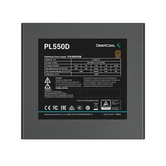 DeepCool PL550D hind ja info | Toiteplokid (PSU) | kaup24.ee