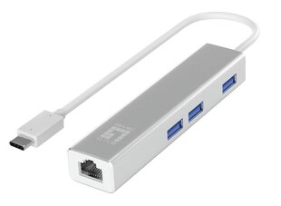 LevelOne USB-0504 цена и информация | Адаптеры и USB-hub | kaup24.ee