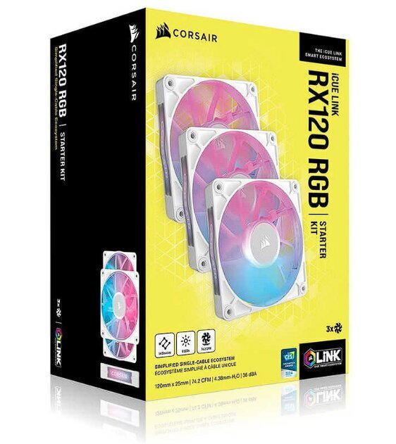 Corsair iCue Link RX120 RGB (CO-9051022-WW) hind ja info | Arvuti ventilaatorid | kaup24.ee