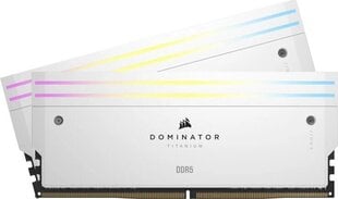 Corsair Dominator Titanium RGB (CMP64GX5M2B6400C32W) цена и информация | Оперативная память (RAM) | kaup24.ee