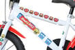 Poiste jalgratas Bimbo Bike 16", valge/punane цена и информация | Jalgrattad | kaup24.ee