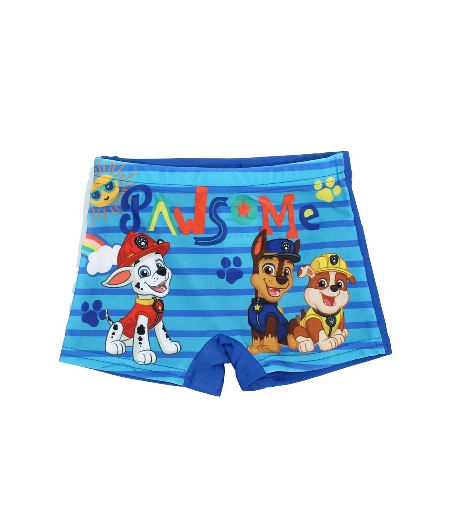 Ujumispüksid Paw Patrol 70054 02, sinine цена и информация | Poiste ujumispüksid | kaup24.ee