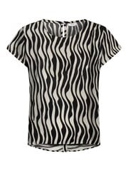 JDY женская блузка 15234106*04, черный/белый 5715515337323 цена и информация | Женские блузки, рубашки | kaup24.ee