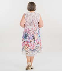 Hansmark женское платье Lee 68195*01, бежевый/синий 4741653100360 цена и информация | Платья | kaup24.ee