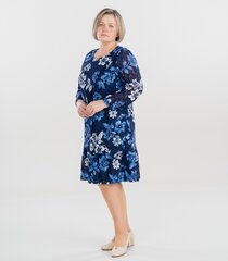 Hansmark женское платье Odli-L 68259*01, черный/синий 4741653106379 цена и информация | Платья | kaup24.ee