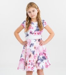 Платье для девочек, белое цена и информация | Платья для девочек | kaup24.ee