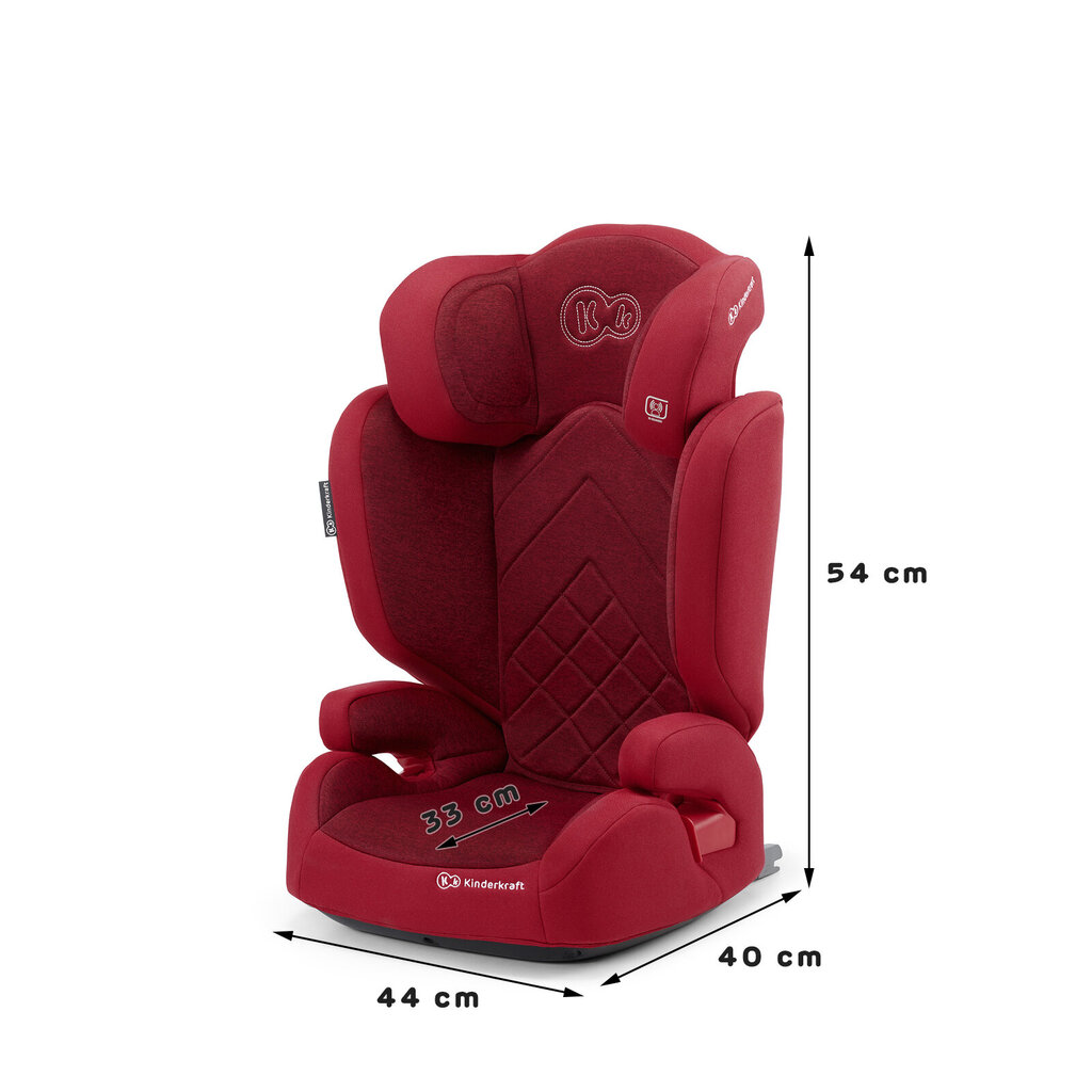 Turvatool KinderKraft Xpand, 15-36 kg, red цена и информация | Turvatoolid | kaup24.ee