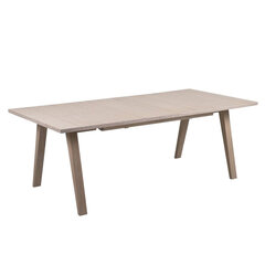 Обеденный стол A-Line, дубового цвета цена и информация | Кухонные и обеденные столы | kaup24.ee
